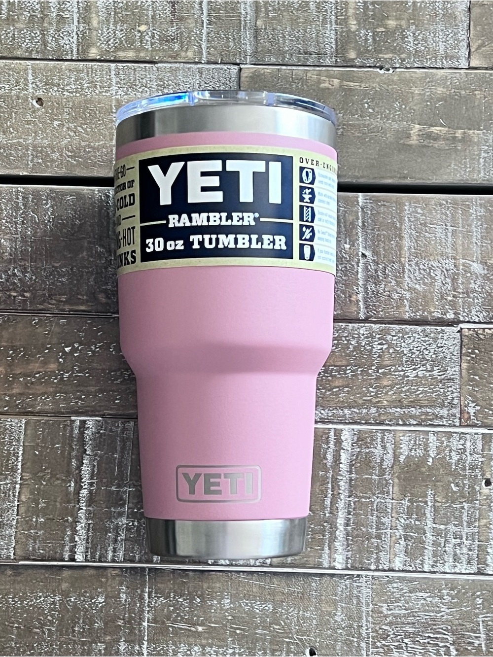 Yeti Rambler 30 oz Tumbler in Light Pink